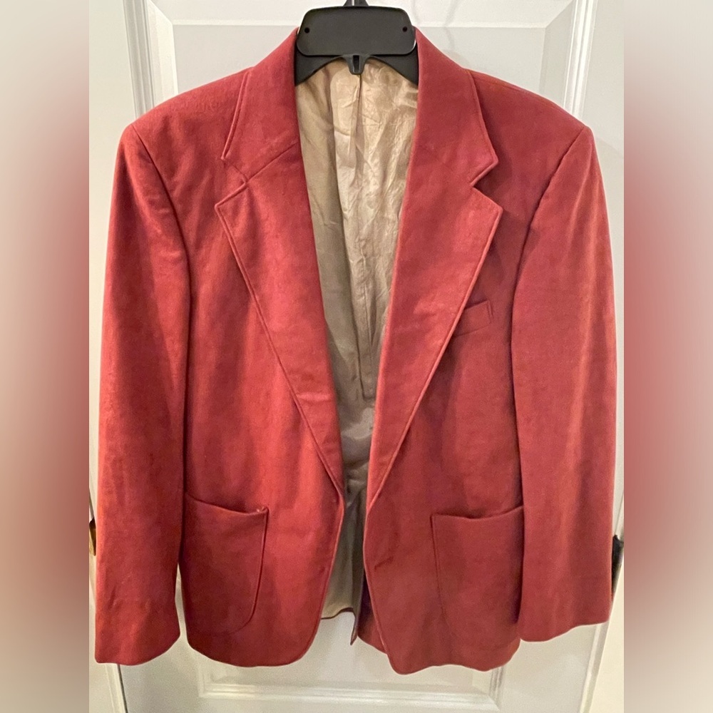 Vintage Velvet Blazer Sport Coat